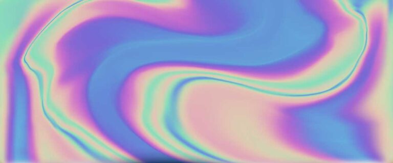 90s inspired iridescent swirls in pastel colors